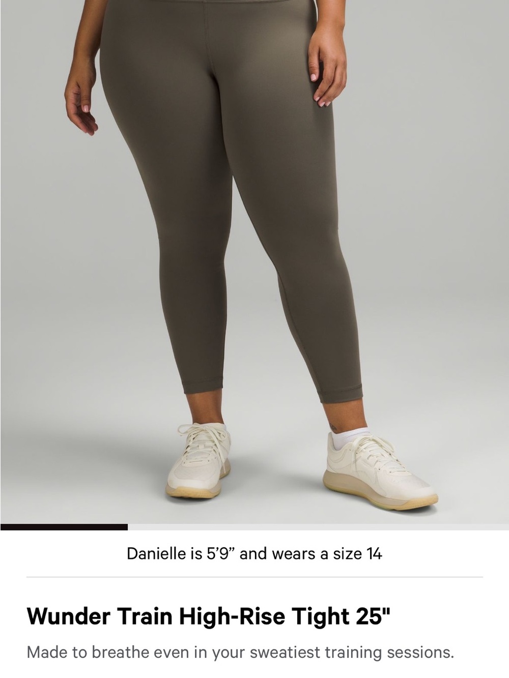 lululemon athletica High-Rise Leggings — Olive
